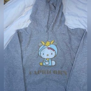 Sanrio Hello kitty Capricorn zodiac sign hoodie